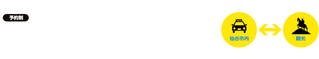 観光定額タクシー
